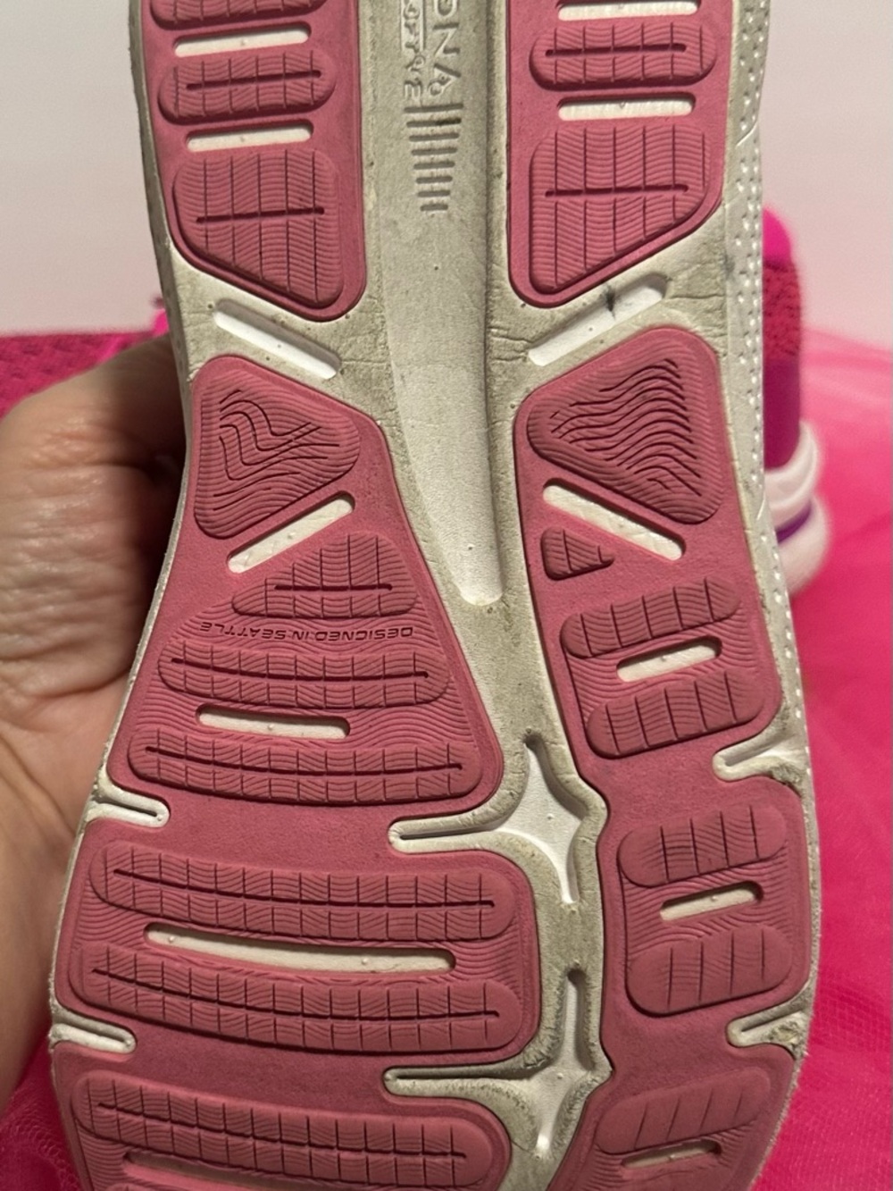 Women’s Brooks Pink Running Sneakers - Lightweight Comfort - Picture 5 of 5